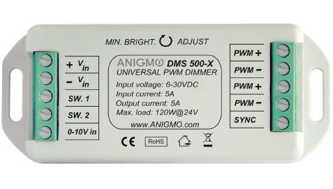 Dimmer LED 0-450 Watt - Corte de fase - Universal - Lámparasonline.es