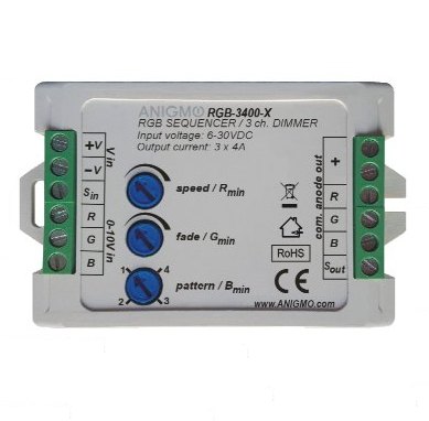 3-channel Dimmer / RGB sequencer